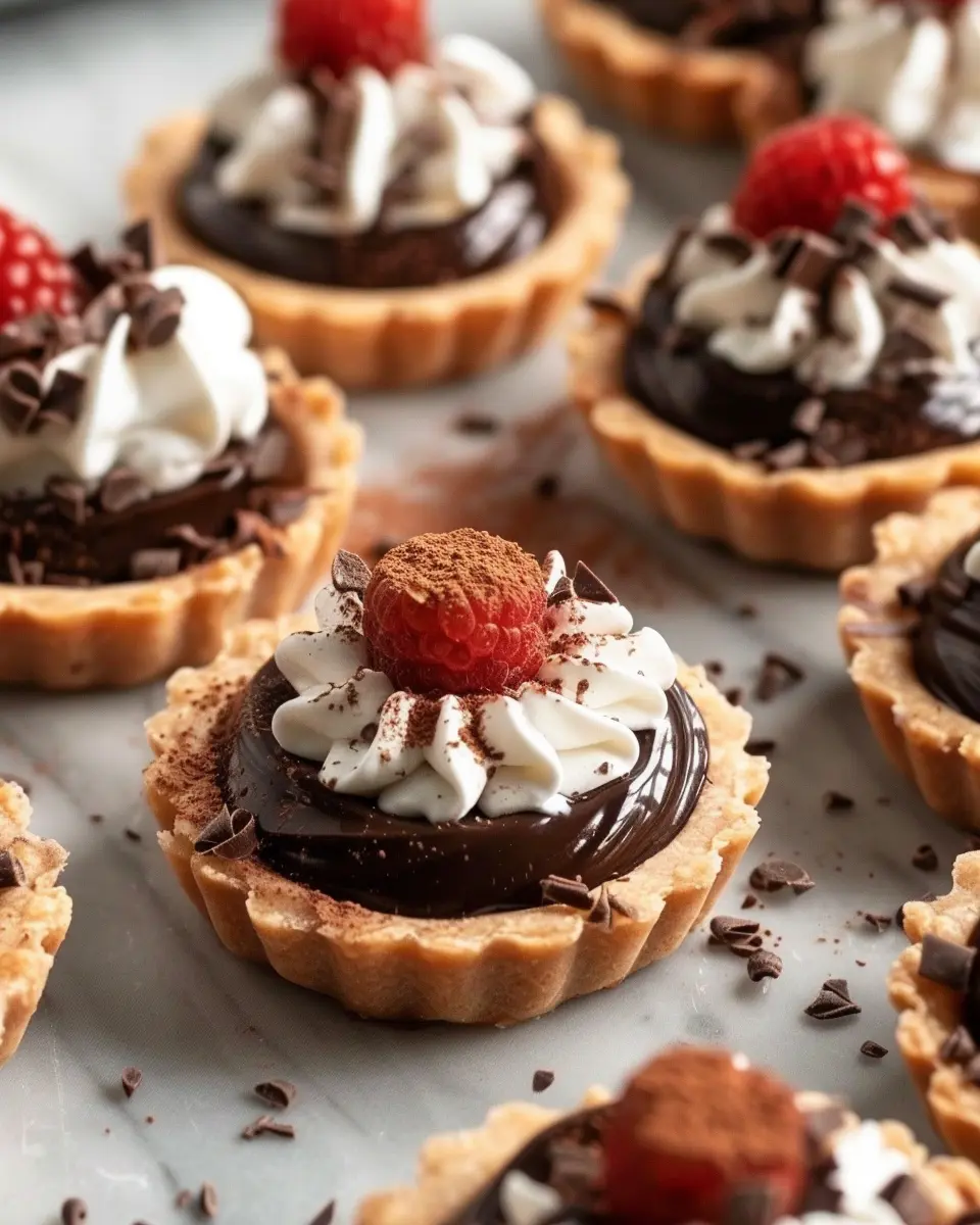 Mini Chocolate Tarts: Easy Indulgence for Home Bakers