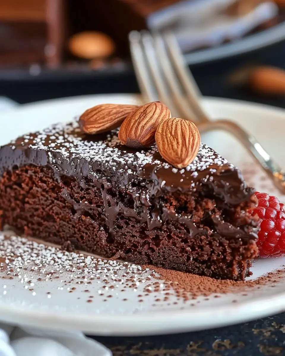 Chocolate Almond Yogurt Cake: Indulgent Gluten-Free Delight