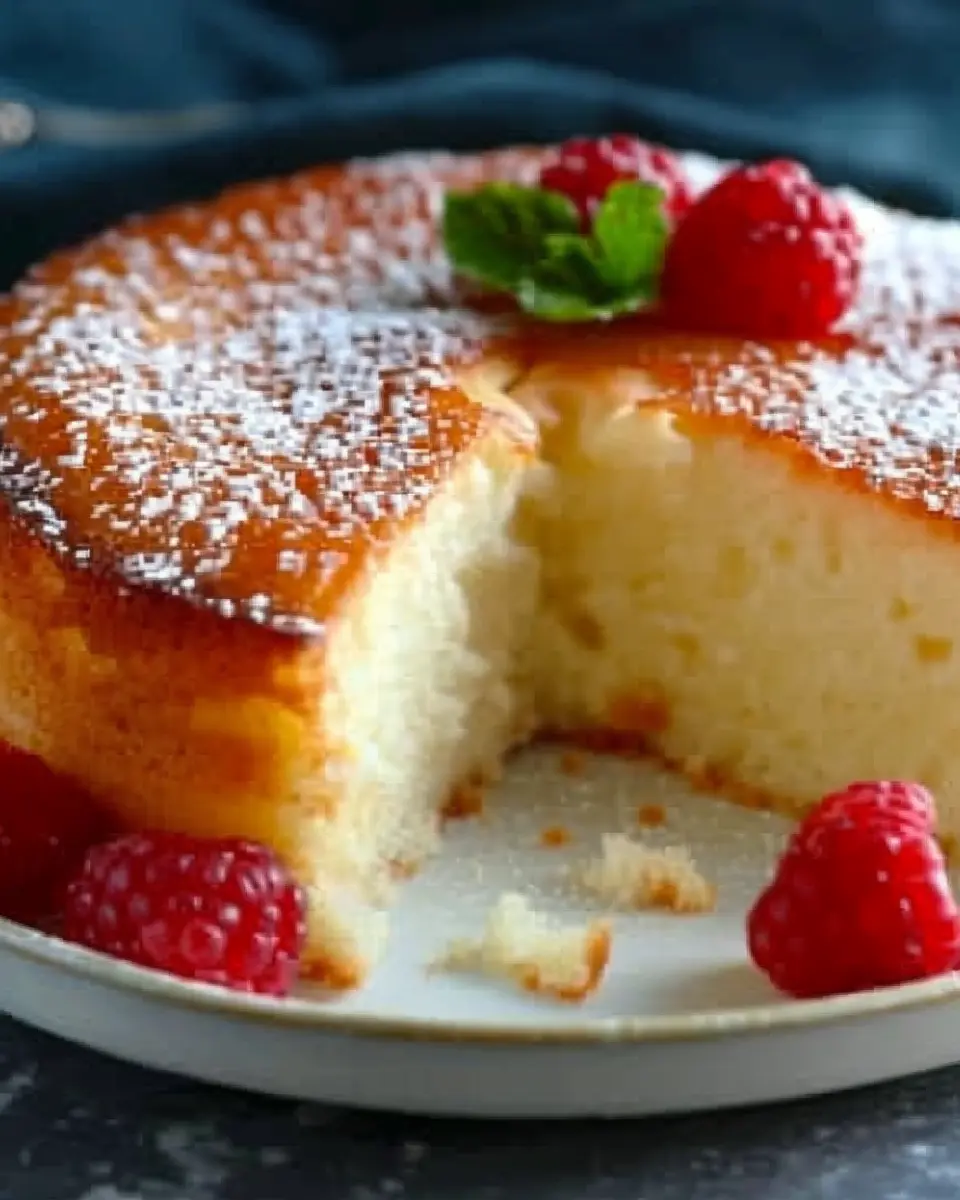 3 Ingredient Creamy Yogurt Cake: Easy Guilt-Free Delight for Everyone