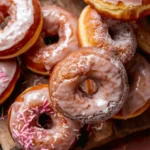 Glazed Donuts with Milk Bread Dough