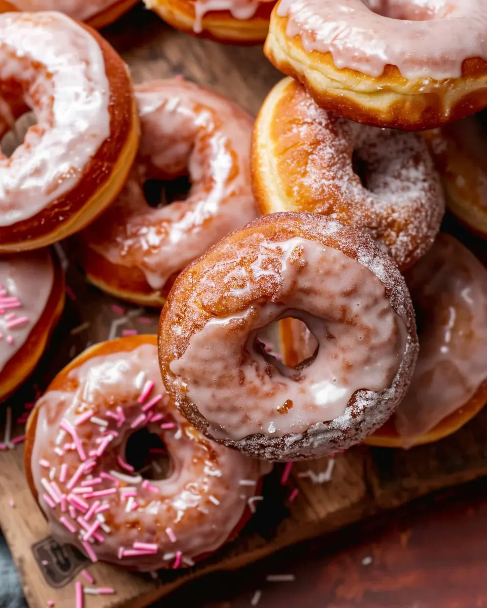 Glazed Donuts: Irresistibly Soft Milk Bread Dough Recipe
