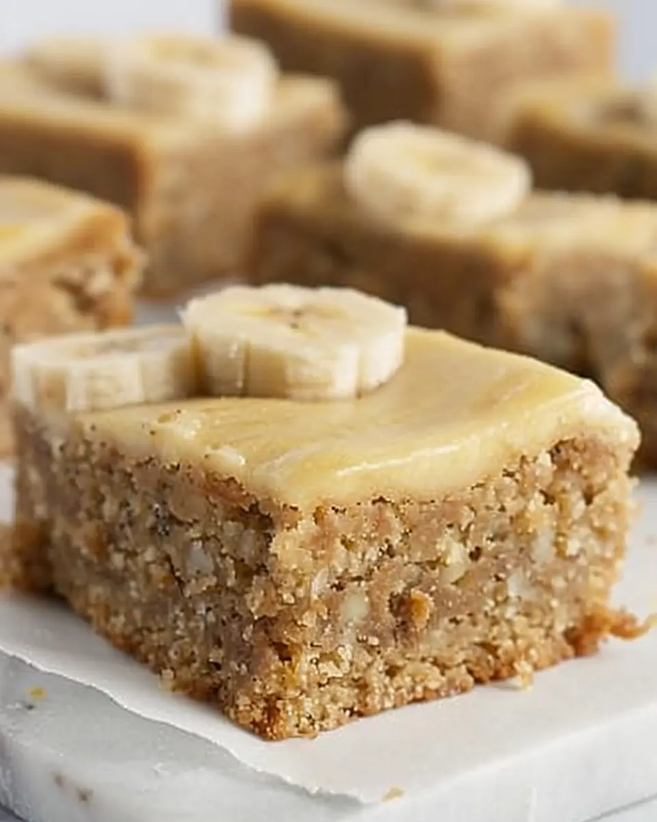 Banana Bread Blondies: Indulgent Treat for Easy Weeknight Desserts