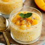 Mango Tapioca Pudding (Mango Sago)