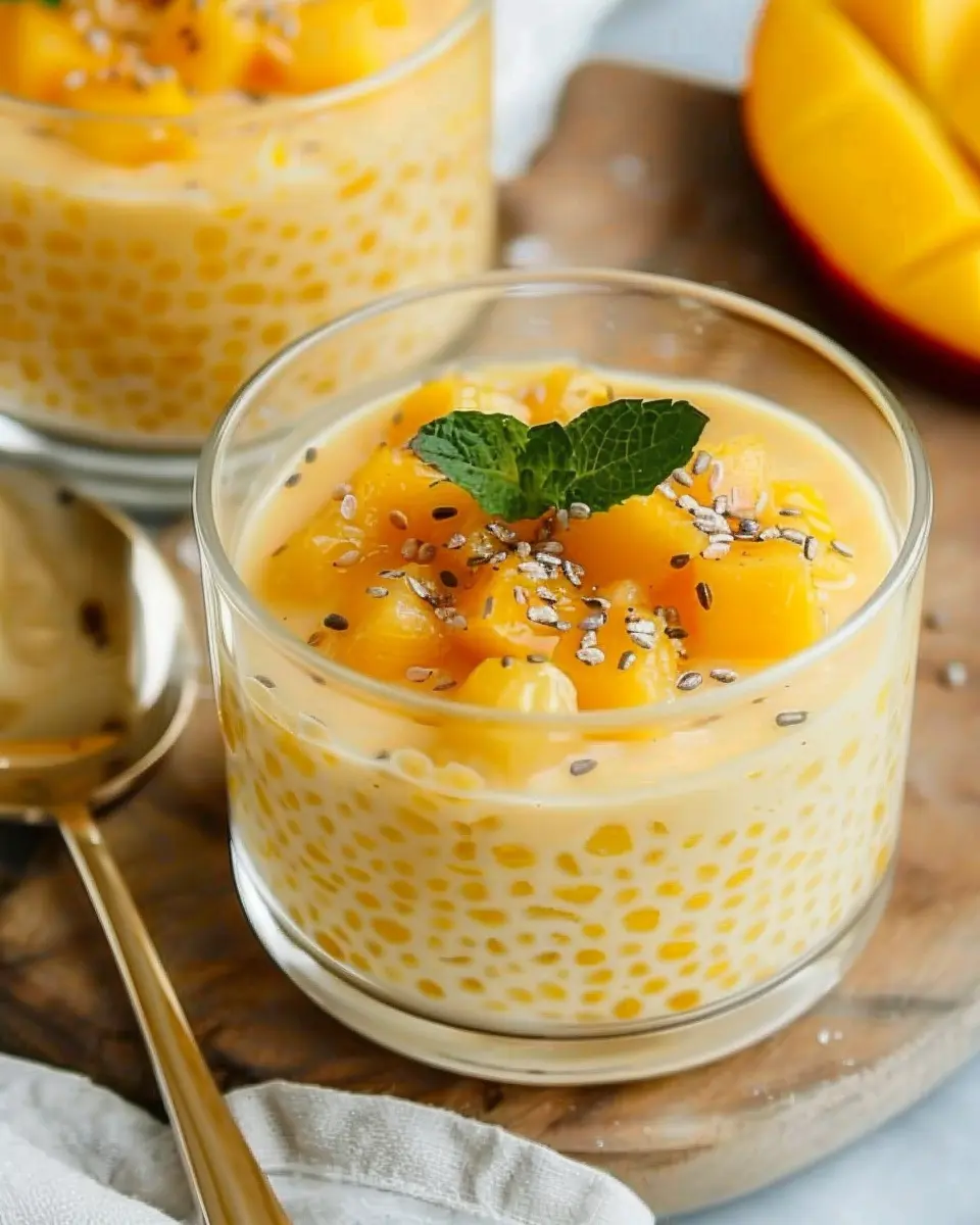 Mango Tapioca Pudding: Easy Recipe for a Refreshing Treat