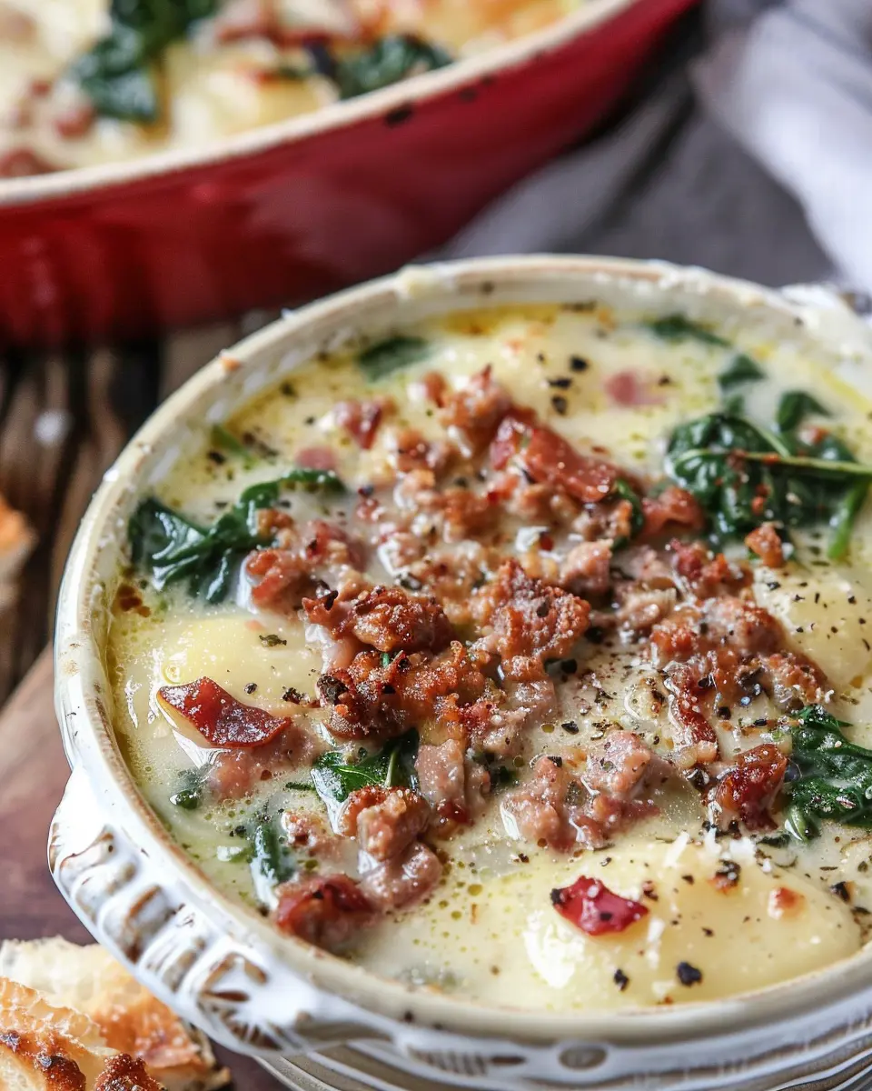 Zuppa Toscana Soup: A Cozy Turkey Bacon Delight Perfect for Home Cooking