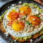 Crispy Feta Fried Eggs