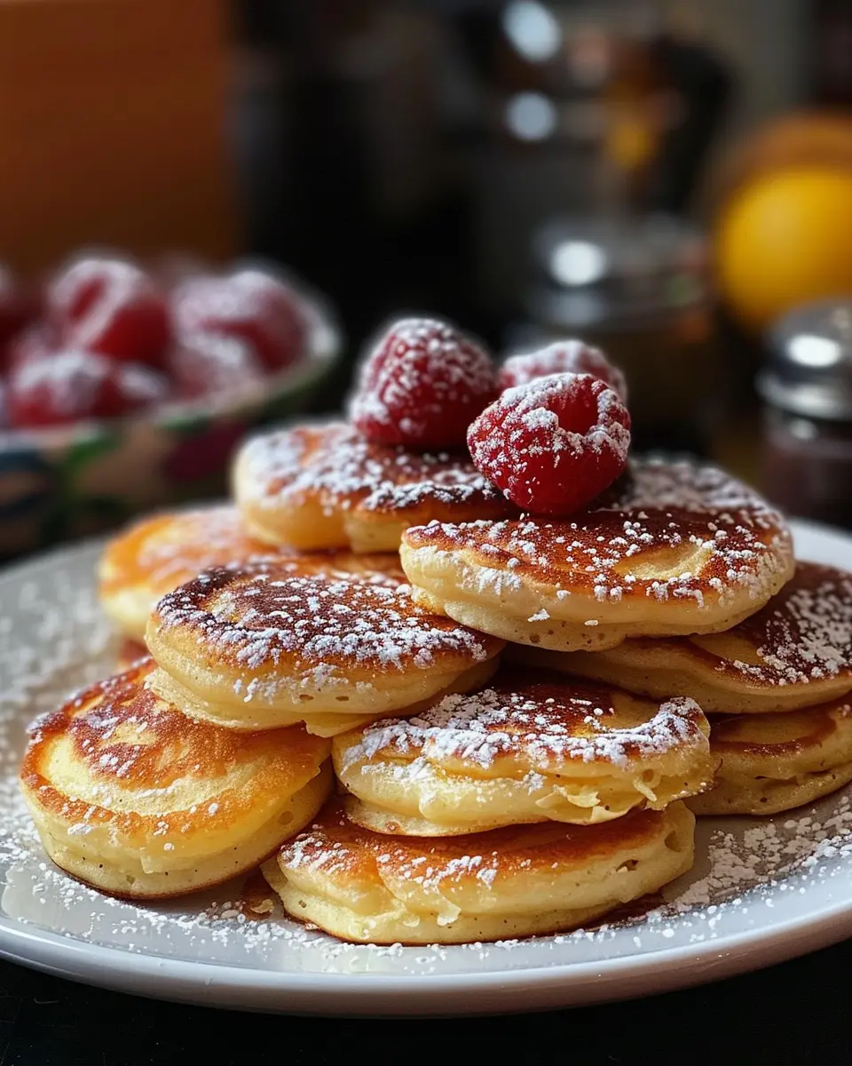 Mini German Pancakes: The Best Breakfast Delight with Turkey Bacon
