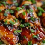 Honey BBQ Chicken Rice