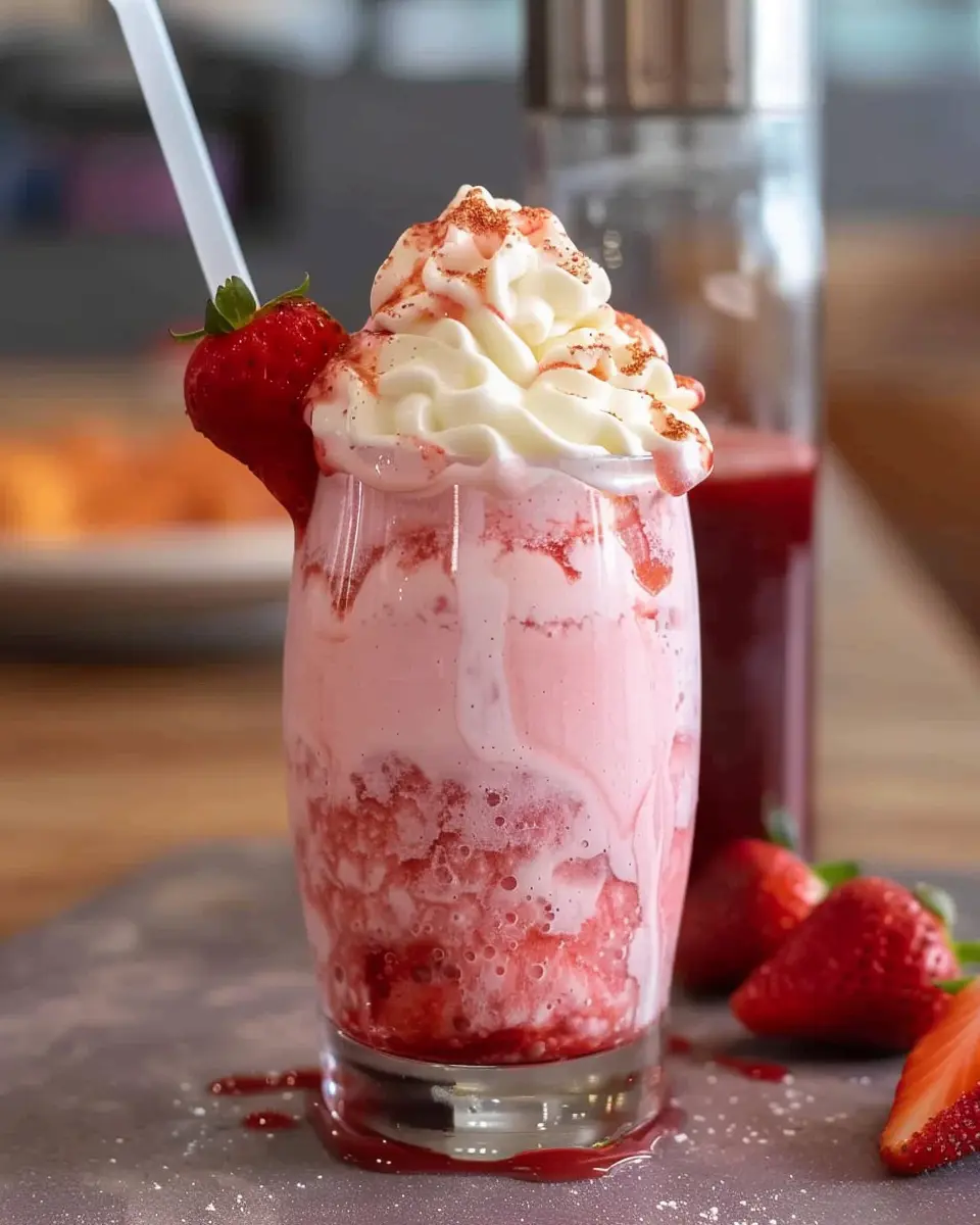 How to Make Strawberry Crème Frappuccino: The Best Homemade Treat