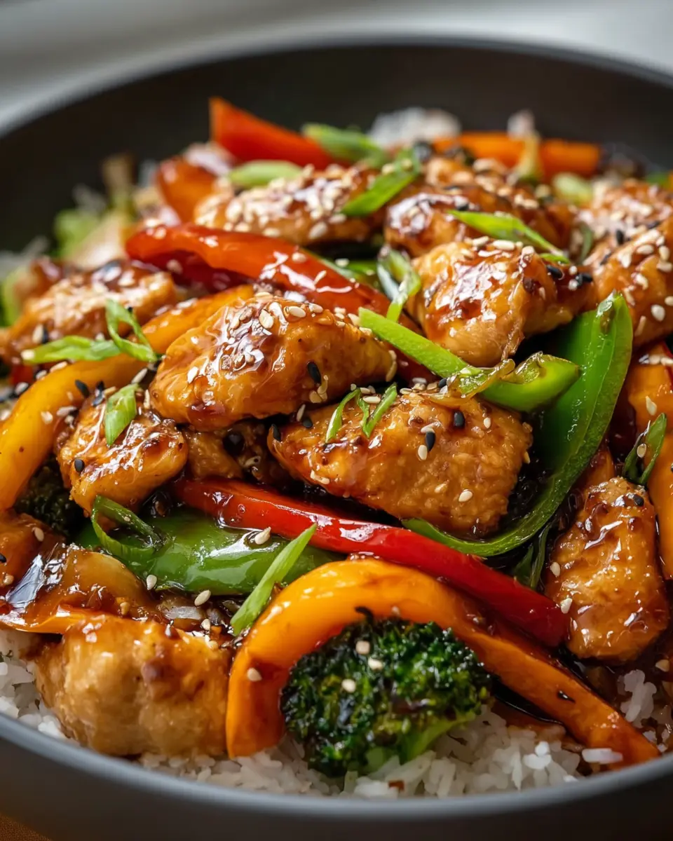 Honey Garlic Chicken Stir-Fry: A Quick and Easy Family Favorite