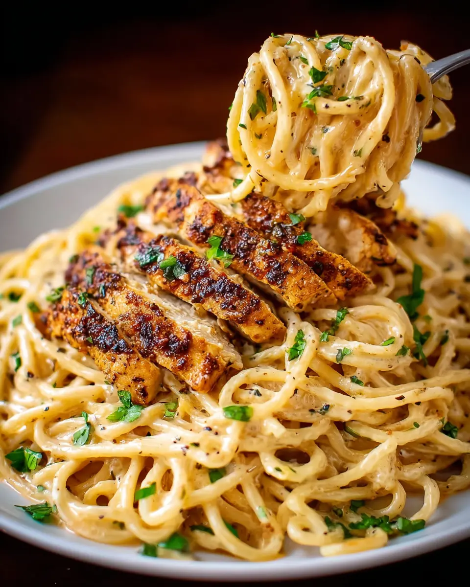 Cajun Chicken and Creamy Garlic Spaghetti: Easy Comfort Food Delight