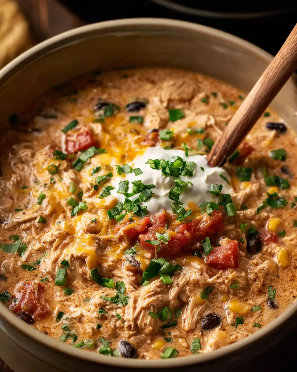 Crockpot Cream Cheese Chicken Chili: The Best Comfort Food Recipe