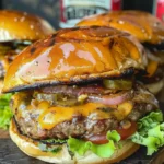 Smoked Cajun Burgers