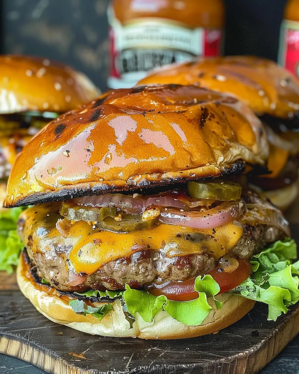 Smoked Cajun Burgers: Juicy Turkey Bacon Bliss at Home