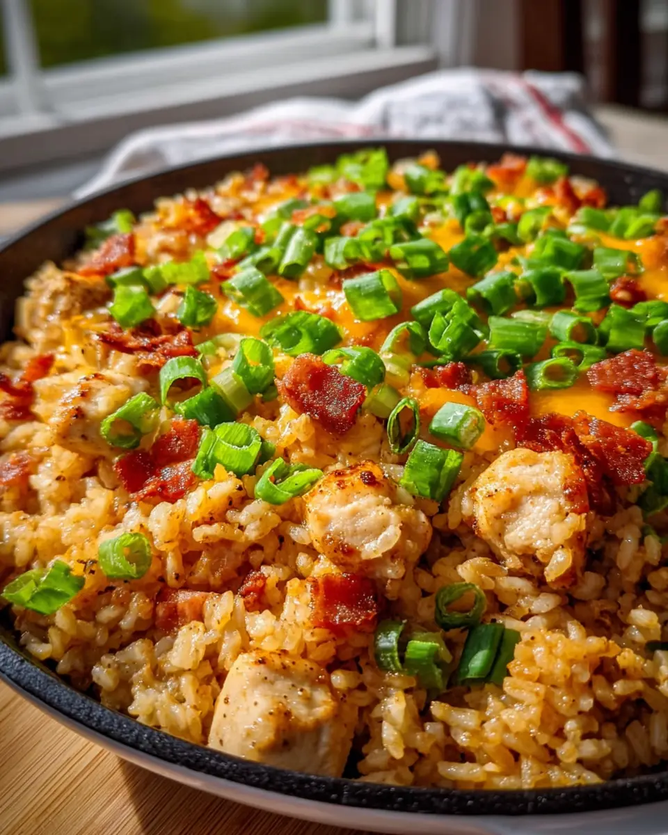 Crack Chicken and Rice Skillet: Easy Comfort Food Delight