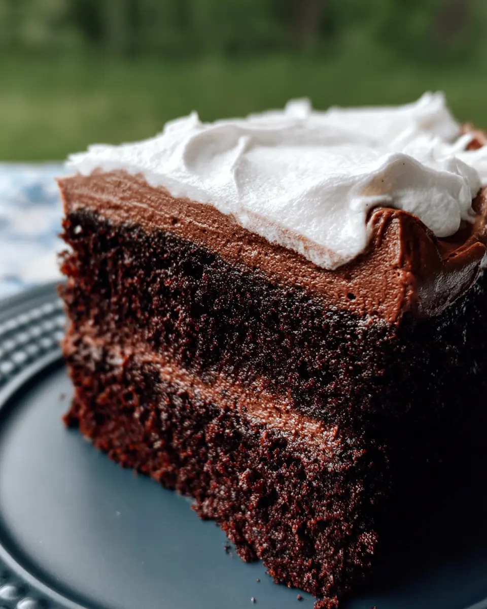 Chocolate Cake with 7 Minute Frosting: The Best Indulgent Treat