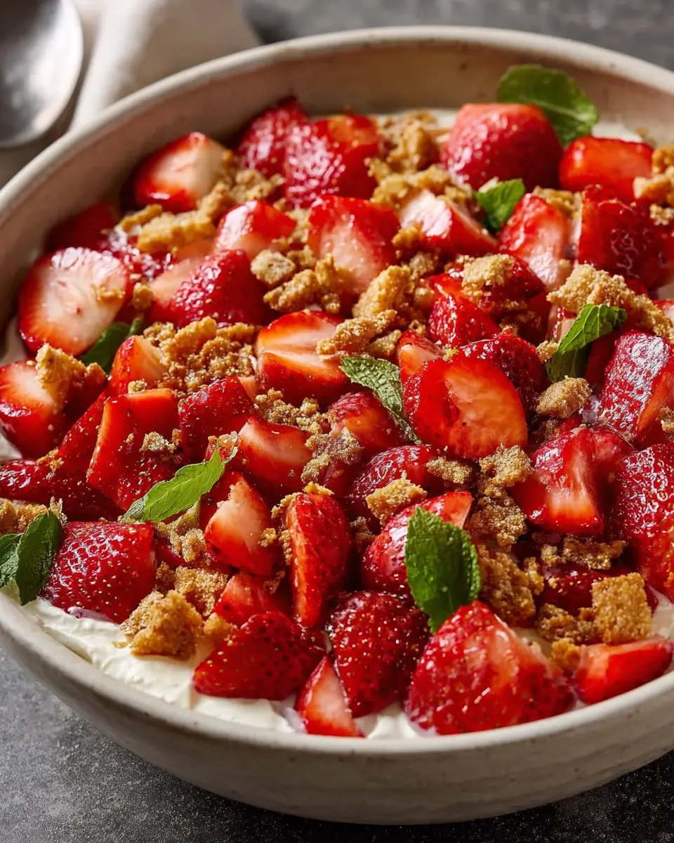 Strawberry Crackle Salad: A Refreshing Twist for Summer Gatherings