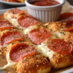 Pepperoni Pizza Cheese Sticks