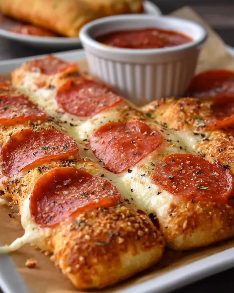 Pepperoni Pizza Cheese Sticks: Easy, Cheesy Delight for Everyone
