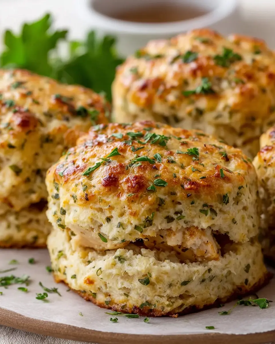 Herbed Chicken Biscuits: Easy Comfort Food for Any Home Chef