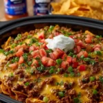 Slow Cooker Doritos Taco Casserole