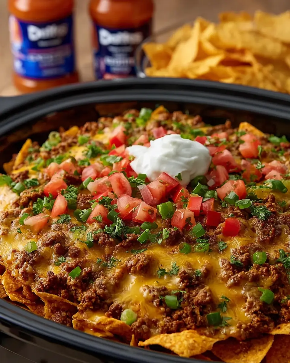 Slow Cooker Doritos Taco Casserole: Easy Comfort Food Delight