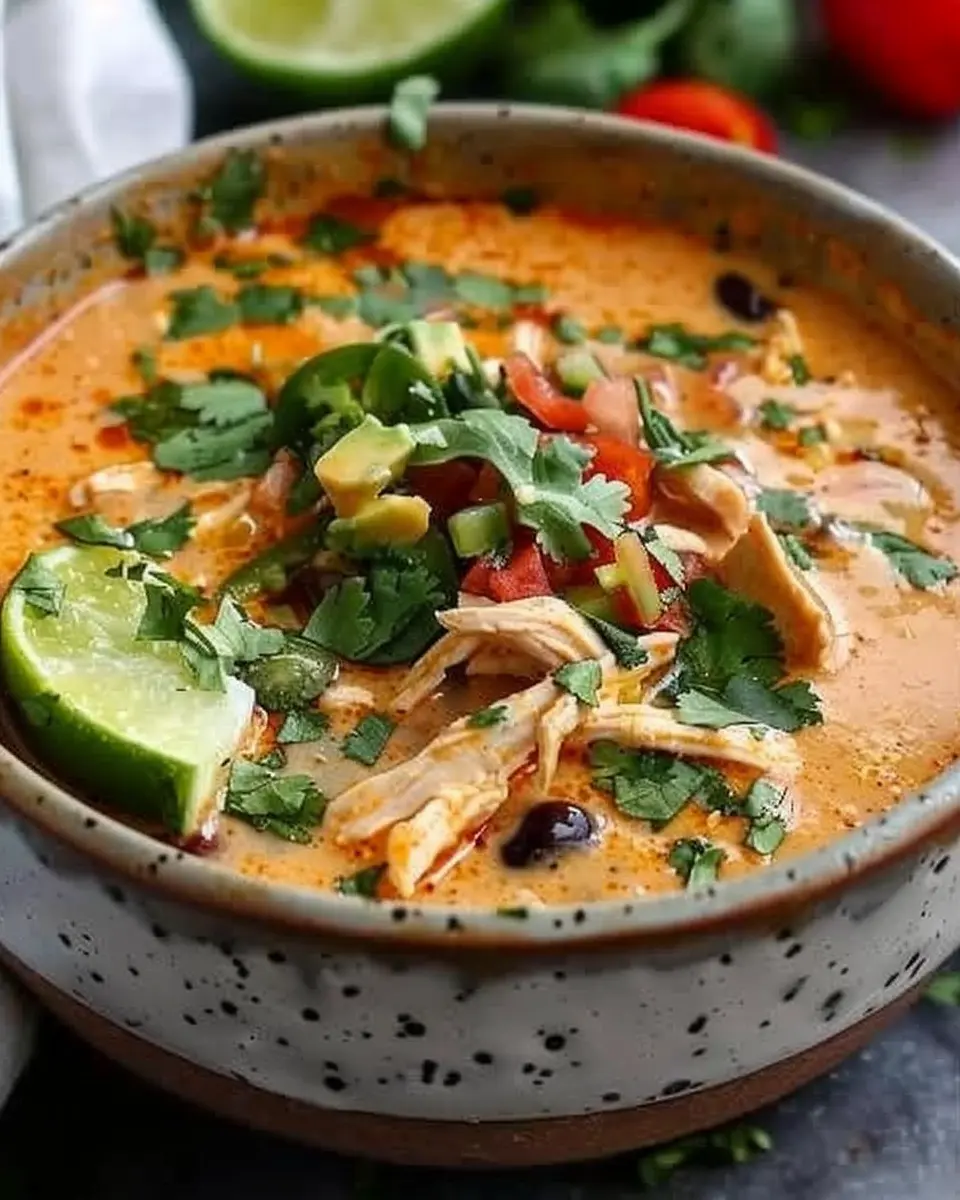 Creamy Chicken Enchilada Soup: The Best Cozy One-Pot Delight