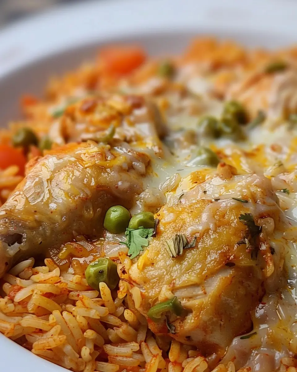 Arroz Con Pollo Cheesy Chicken and Rice: A Comforting Delight