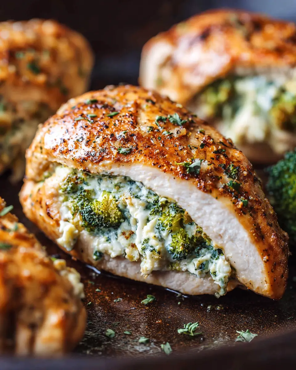 Cream Cheese and Broccoli Stuffed Chicken Breasts: The Best Comfort Dish