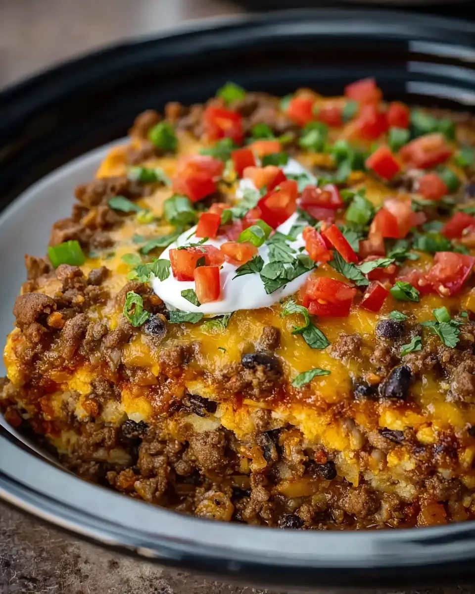 Cool Ranch Taco Crockpot Casserole: Easy Comfort Food Delight