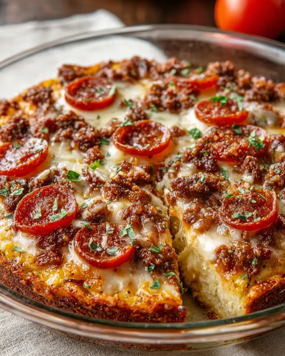 Bisquick Impossible Pizza Pie: Easy Family Dinner Delight