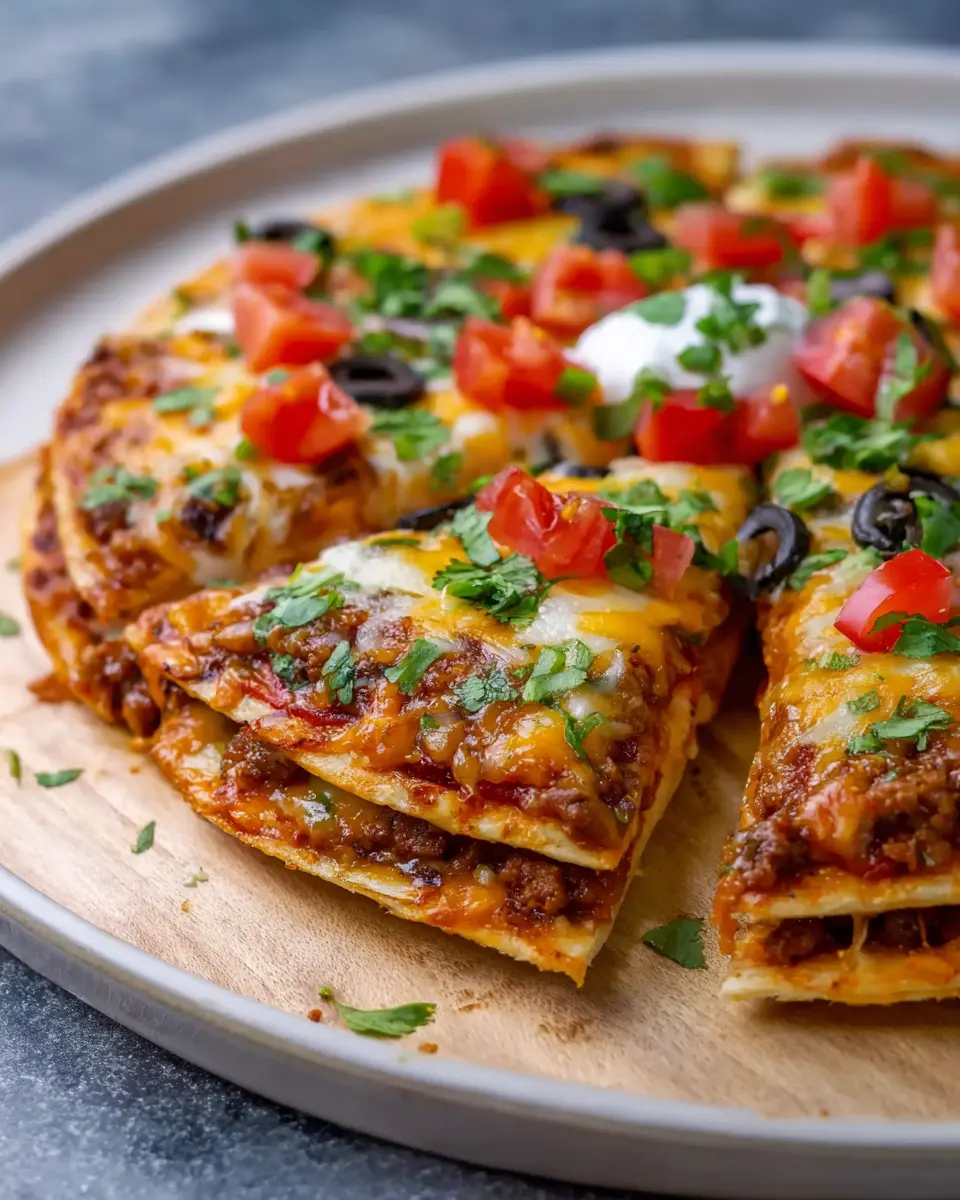 Easy Mexican Pizza Recipe: Indulge in Homemade Flavor with Turkey Bacon