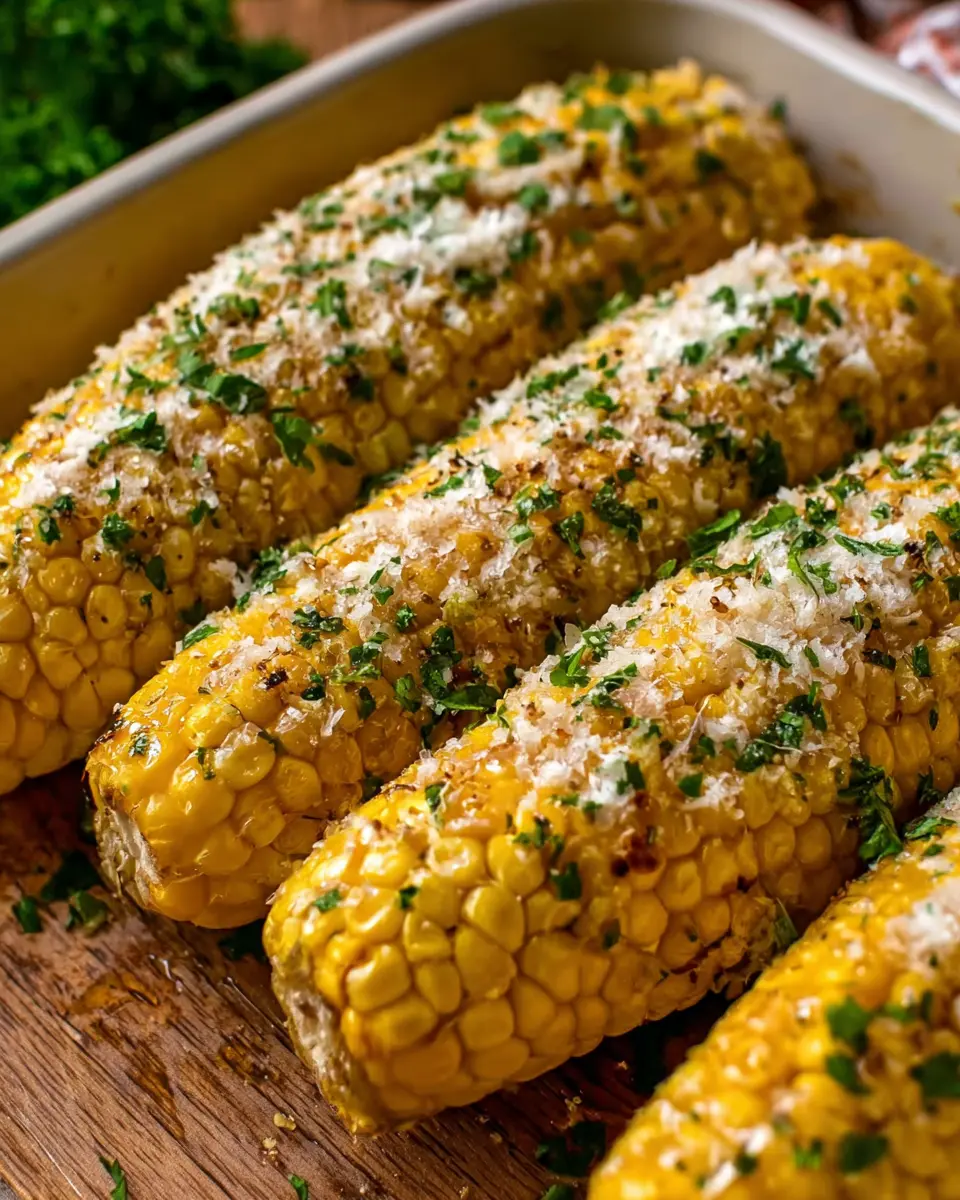 Garlic Parmesan Corn On The Cob: The Best Summer Side Dish