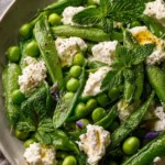 Snap Pea Ricotta Salad