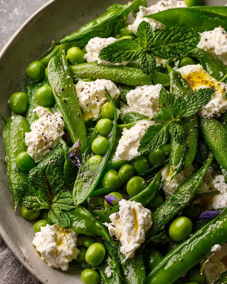 Snap Pea Ricotta Salad: The Easy, Refreshing Twist You Need