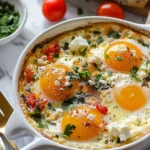 Baked Feta Eggs Recipe