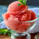 Easy Watermelon Sorbet