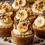 Mini Banana Cookie Cups