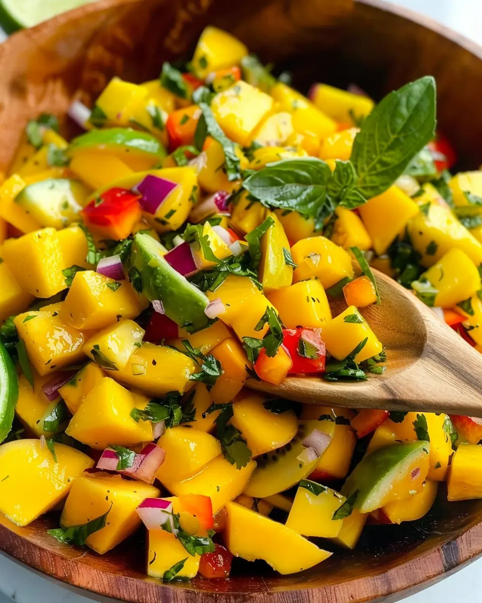 Healthy Mango Salad: A Refreshing Twist for Your Taste Buds
