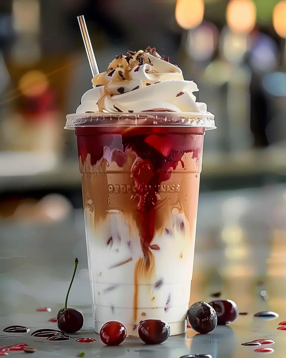 Cherry Vanilla Iced Latte Bliss: The Best Summer Refreshment