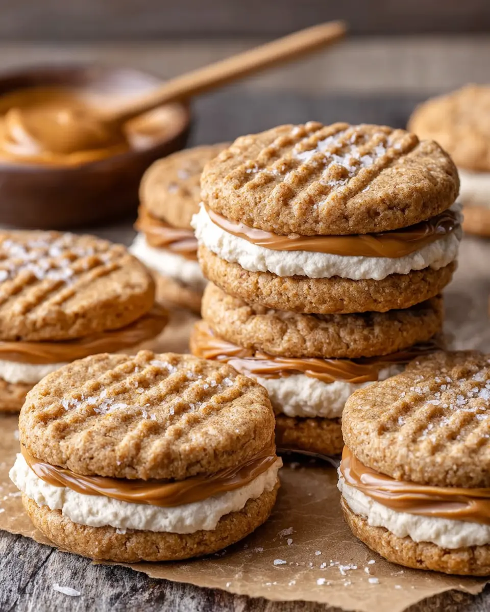 Healthy Peanut Butter Yogurt Sandwich Cookies: A Delicious Treat