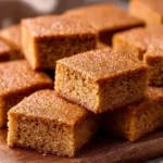 Buttery Brown Sugar Cake Squares
