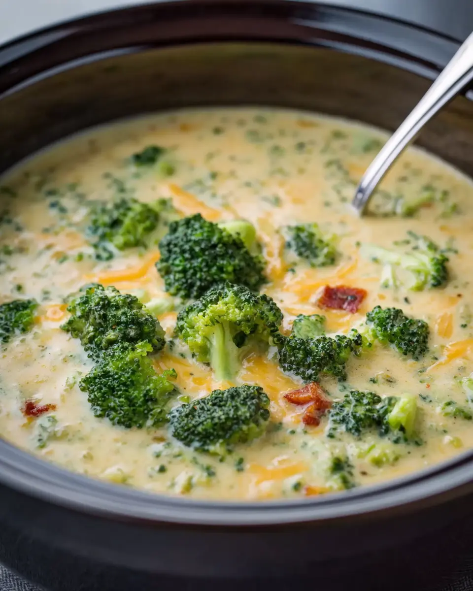 Crockpot Broccoli Cheddar Soup: Easy Comfort Food for All