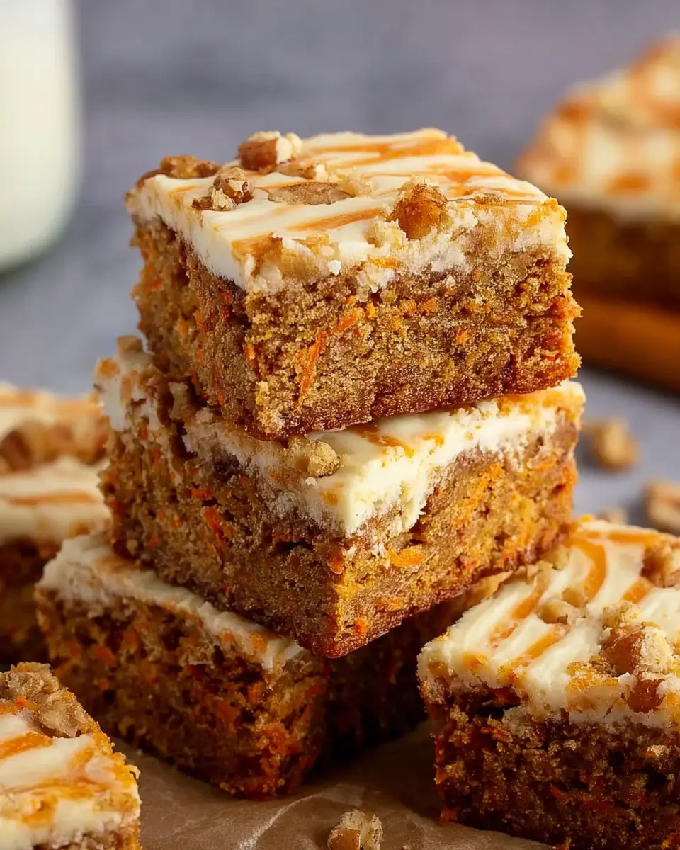 Carrot Cake Bars: The Easy, Indulgent Treat You’ll Love