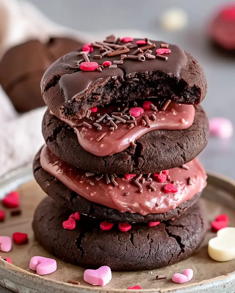 Valentine Ganache Cookies: Indulgent Treats for Your Loved Ones
