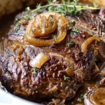 Comforting French Onion Pot Roast
