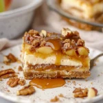 Caramel Apple Cheesecake Bars