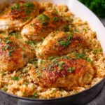 Forgotten Chicken and Rice