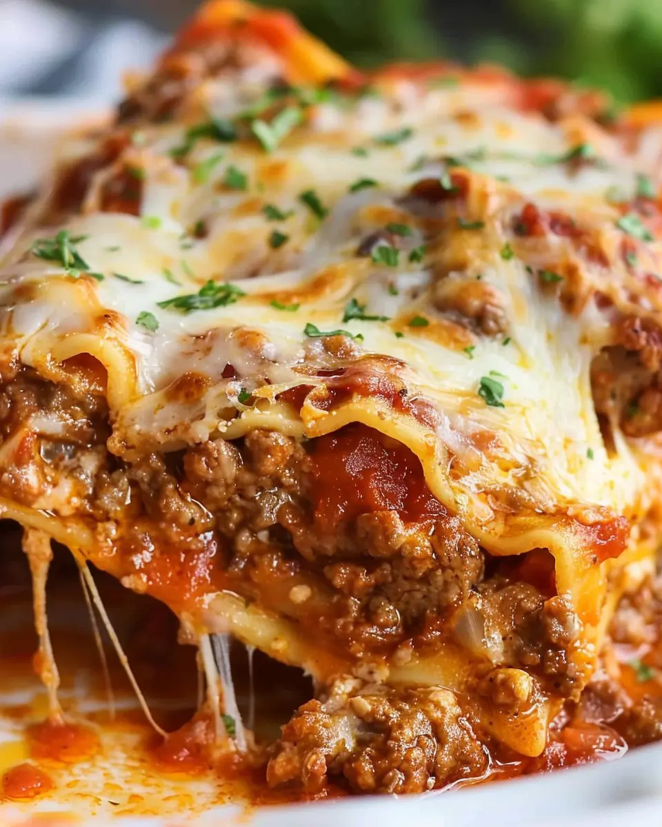 Easy Lasagna Recipe No Boil Noodles with Turkey Bacon Delight