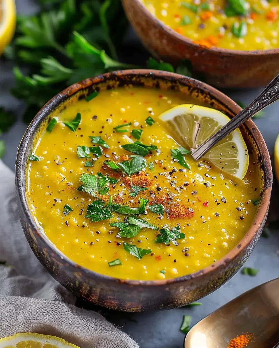 Vegan Lemon Lentil Soup: The Best Comforting Recipe for You